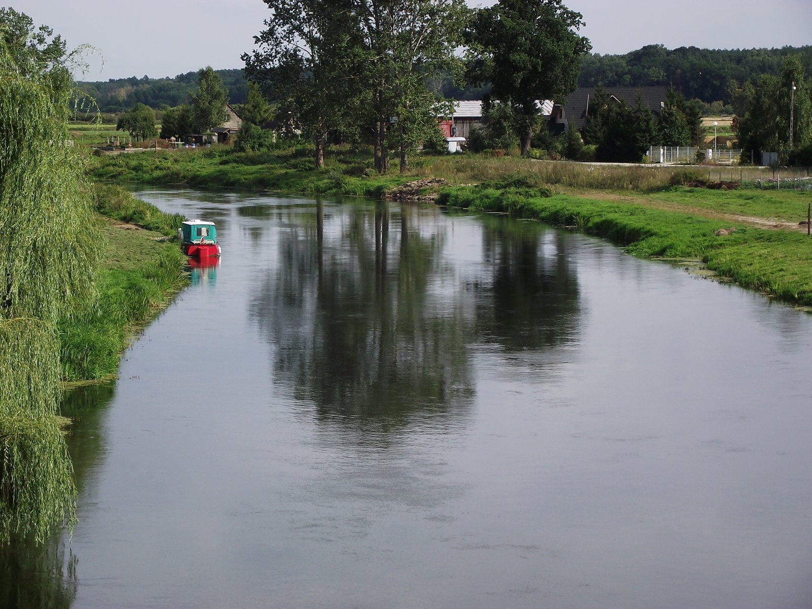 Noteć w Wieleniu — fotografia archiwalna, 2013 r.